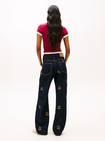 Tommy Jeans Тениска в лилав