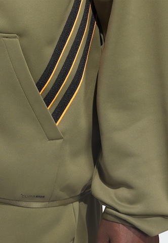 ADIDAS PERFORMANCE Sportsweatjacke 'Crazy Warm' in Grün