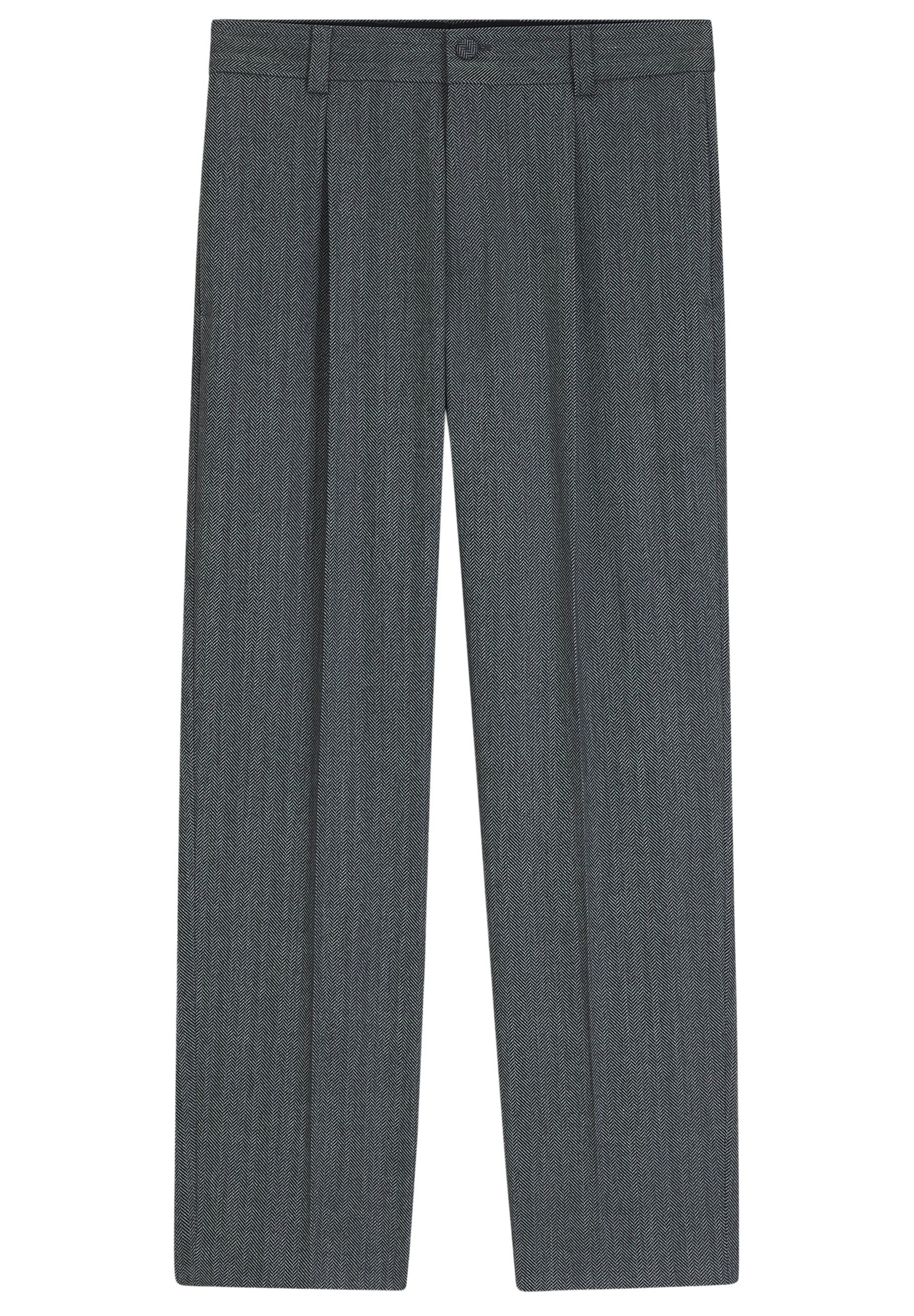 HUGO Slimfit Hose ' Flips' in Grau: Vorderseite