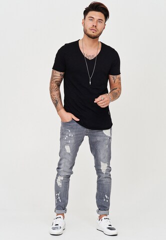 behype Regular Jeans 'SLY' in Grau