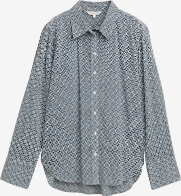 Chemisier TOM TAILOR en bleu : devant