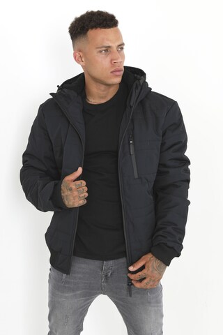 BRAVE SOUL Winter Jacket 'Archyi' in Blue: front