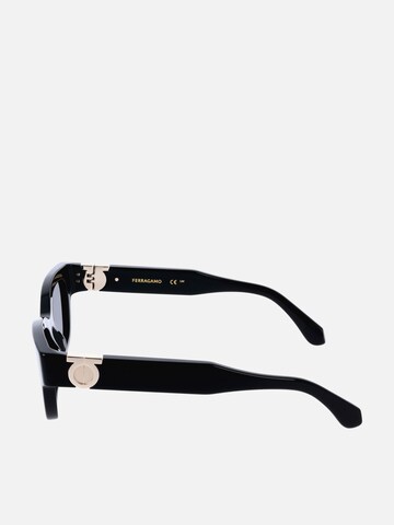 FERRAGAMO Sonnenbrille‌‌‌‌‌‌‌ in Schwarz
