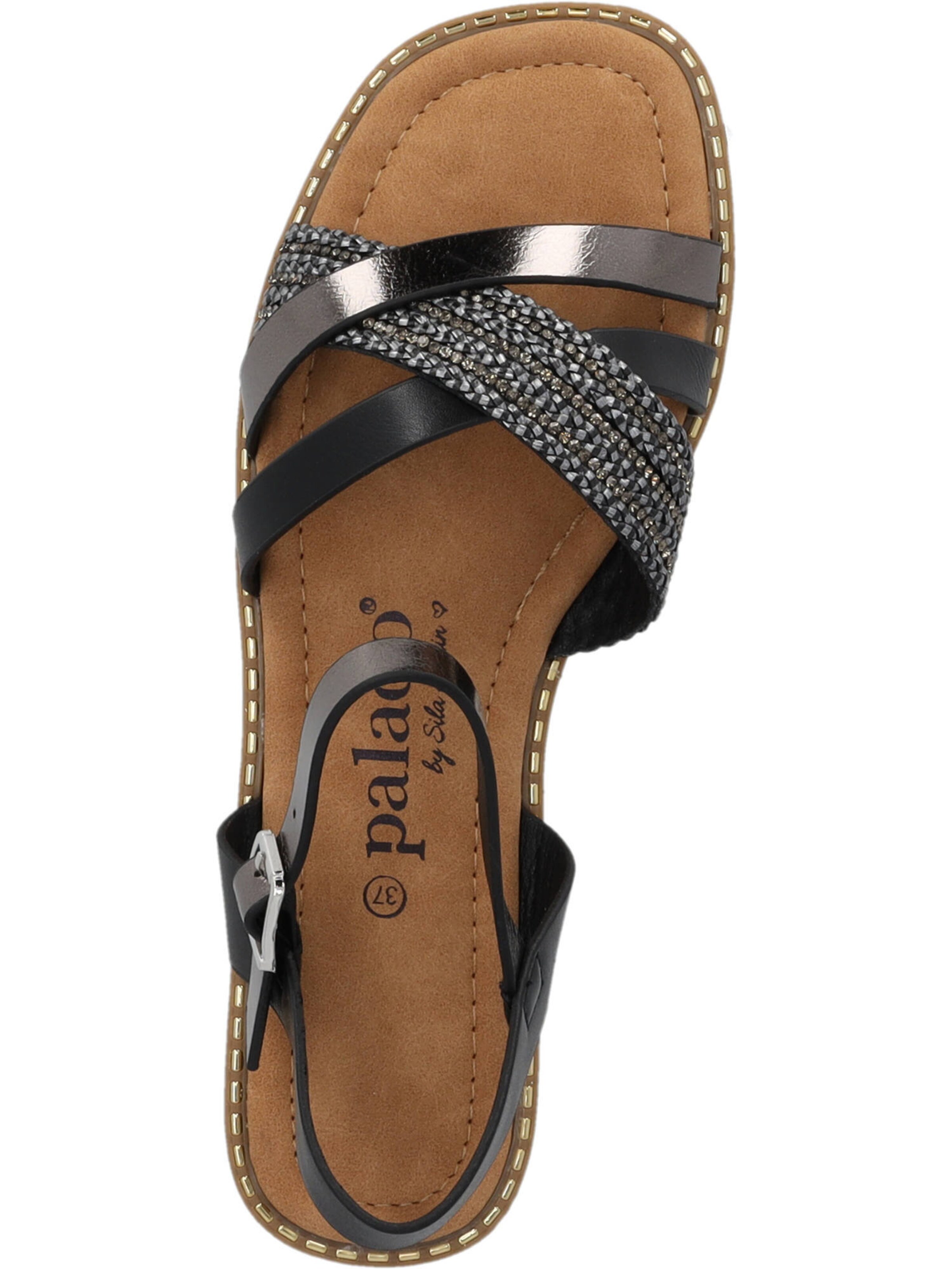 Palado by Sila Sahin Riemchensandalen 'Ialis by Sila Sahin' in Schwarz