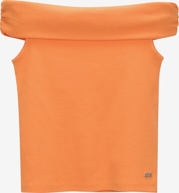 Pull&Bear Toppi värissä oranssi: edessä