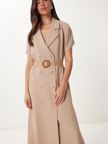 Robe-chemise Happiness İstanbul en beige