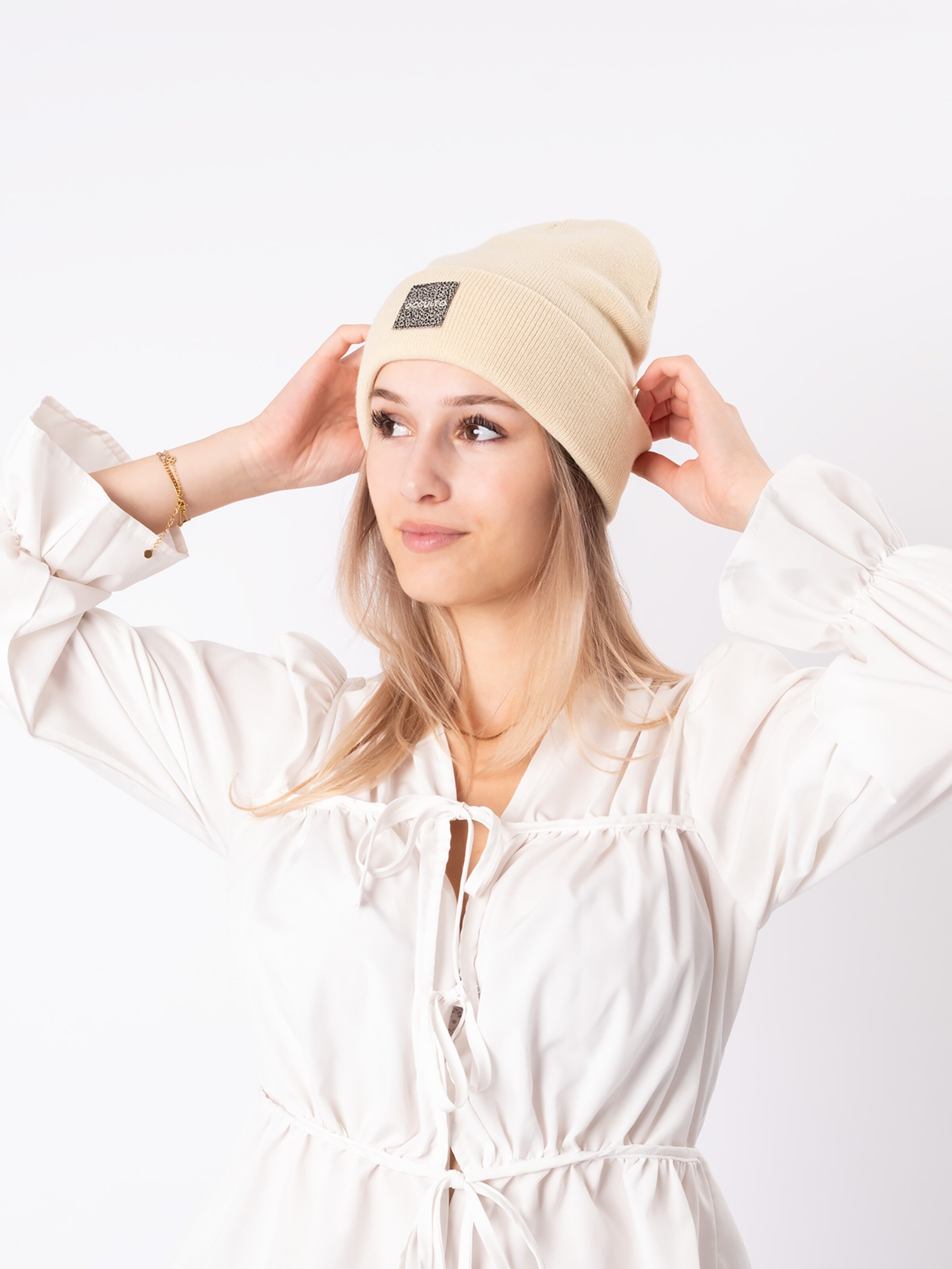 Occulto Beanie 'Eli' in Beige