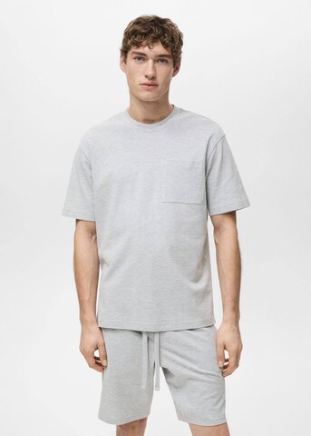 MANGO MAN Short Pajamas in Grey