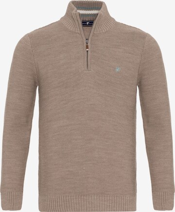 Pullover 'DIEGO ' di DENIM CULTURE in beige: frontale