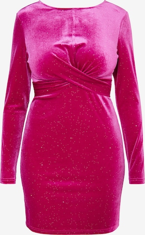 faina Φόρεμα σε ροζ: μπροστά