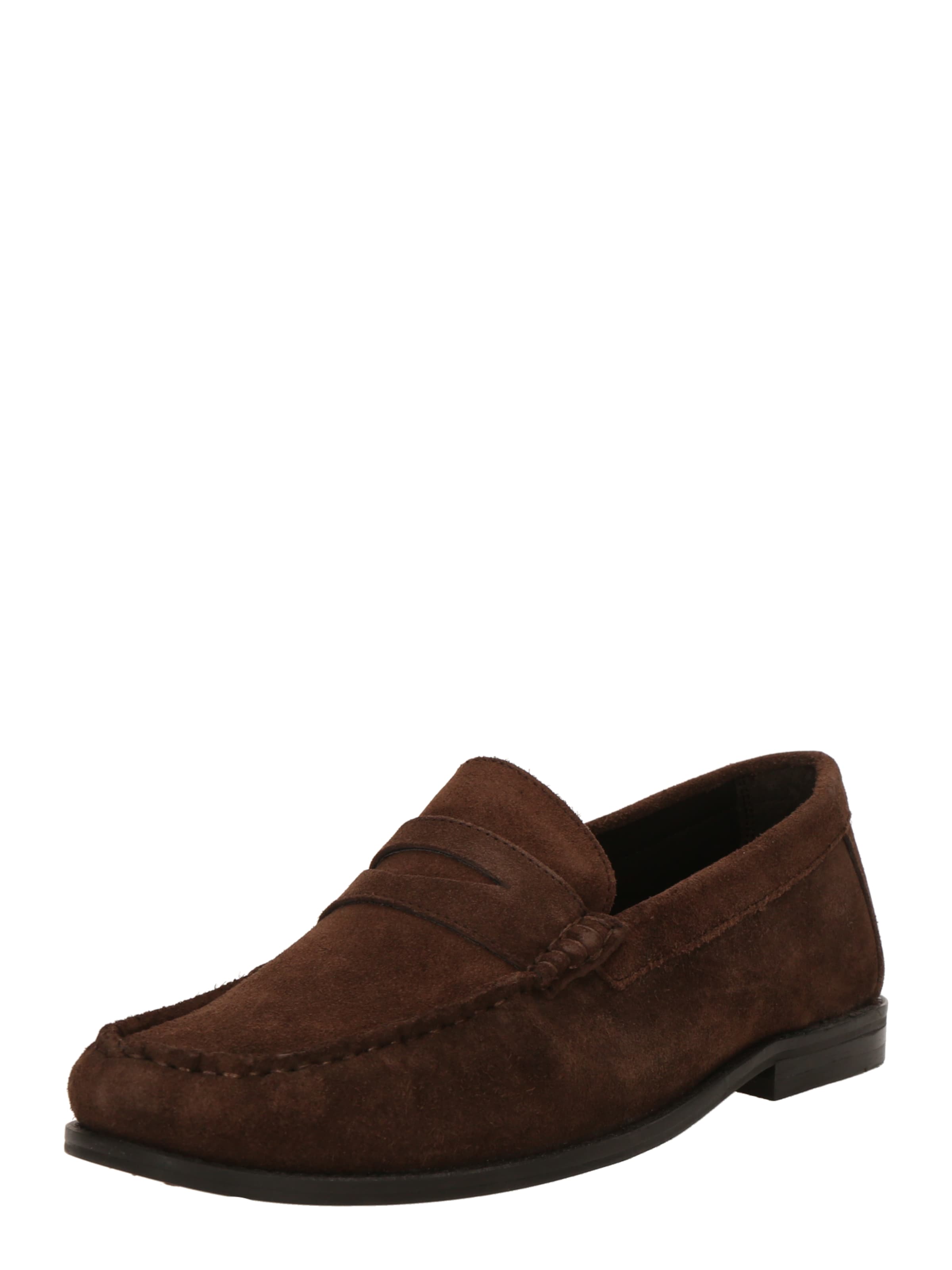 ABOUT YOU Moccasins 'Keanu' in Brown: front