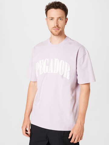 Pegador Shirt 'CALI' in Purple: front