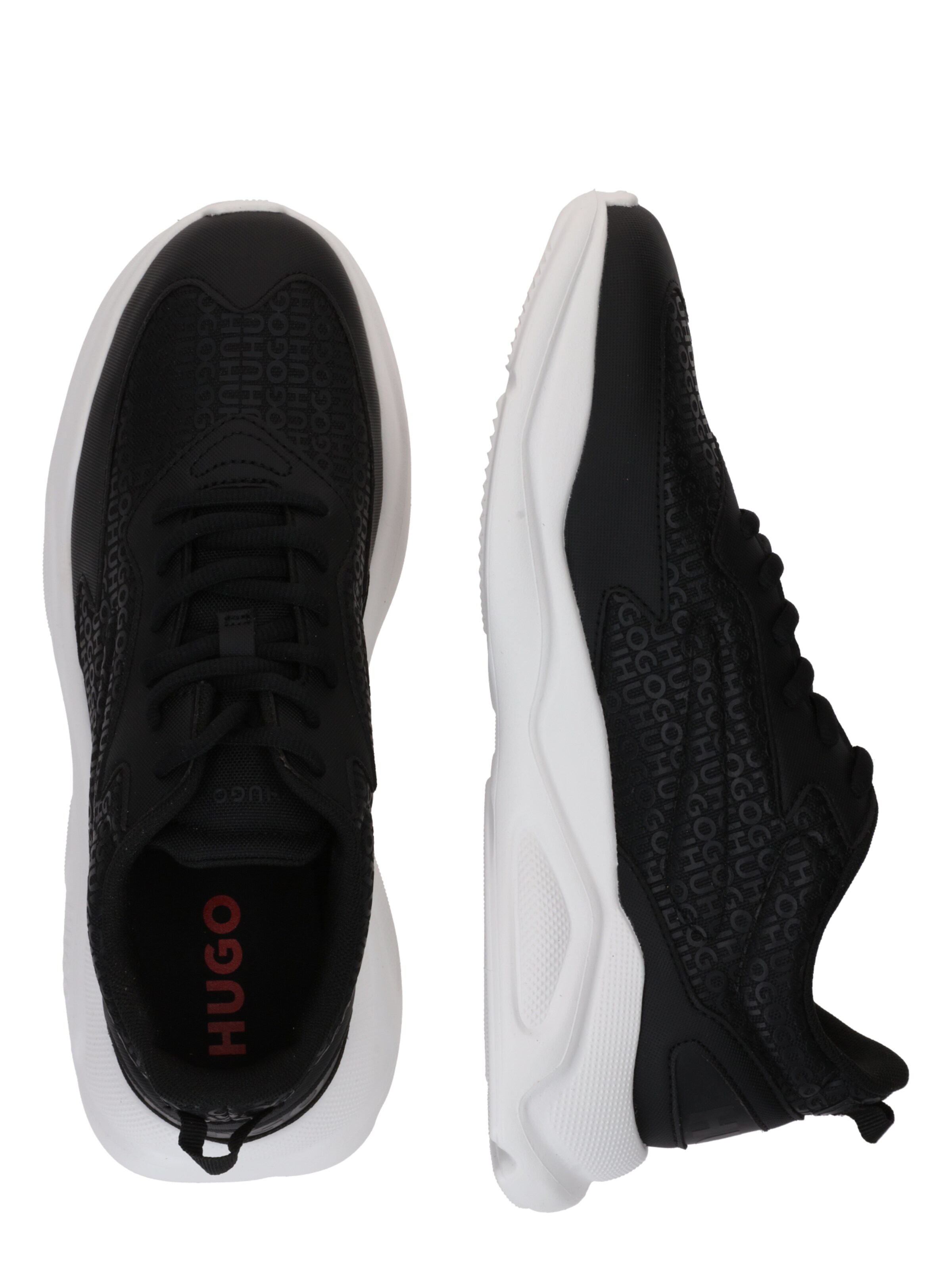 Sneaker bassa 'Leon' di HUGO in nero