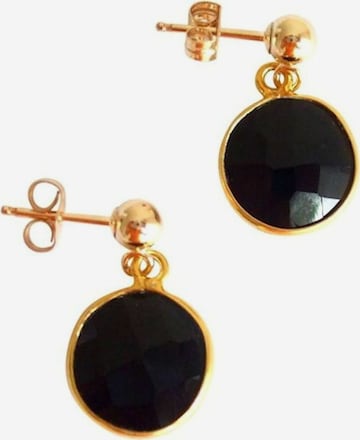 Gemshine Ohrringe in Black: front