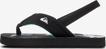 QUIKSILVER Sandals & Slippers 'Molokai Layback' in Black: front