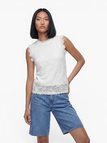 ONLY Top 'ONLSINE' in White: front