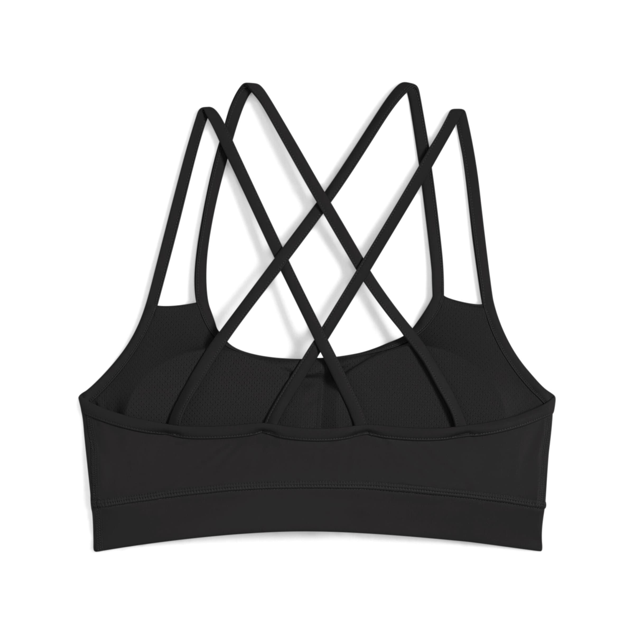 PUMA Bustier Sport bh 'Move' in Zwart