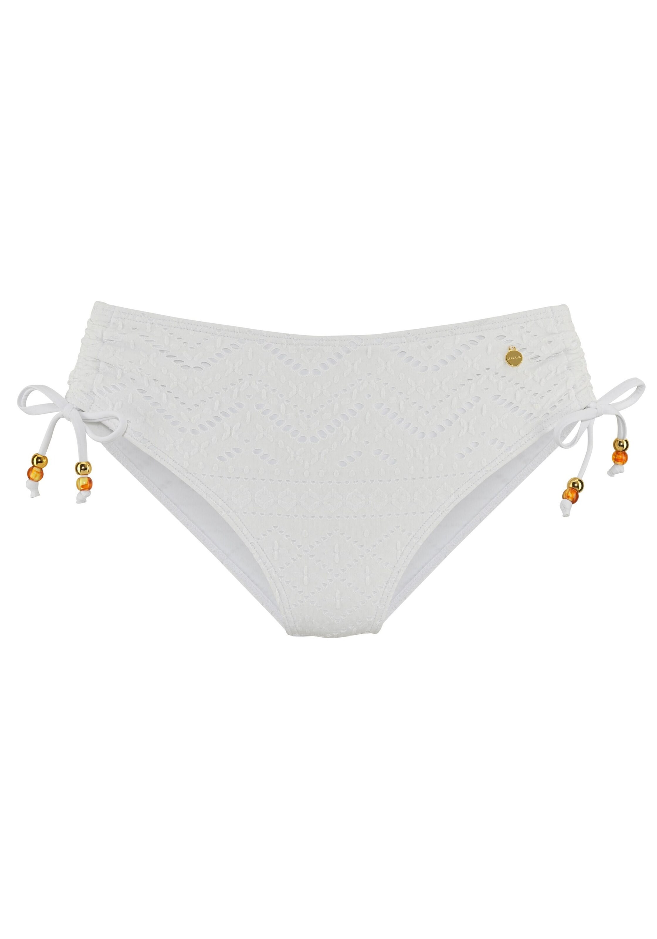 LASCANA Низ бикини в Белый: спереди