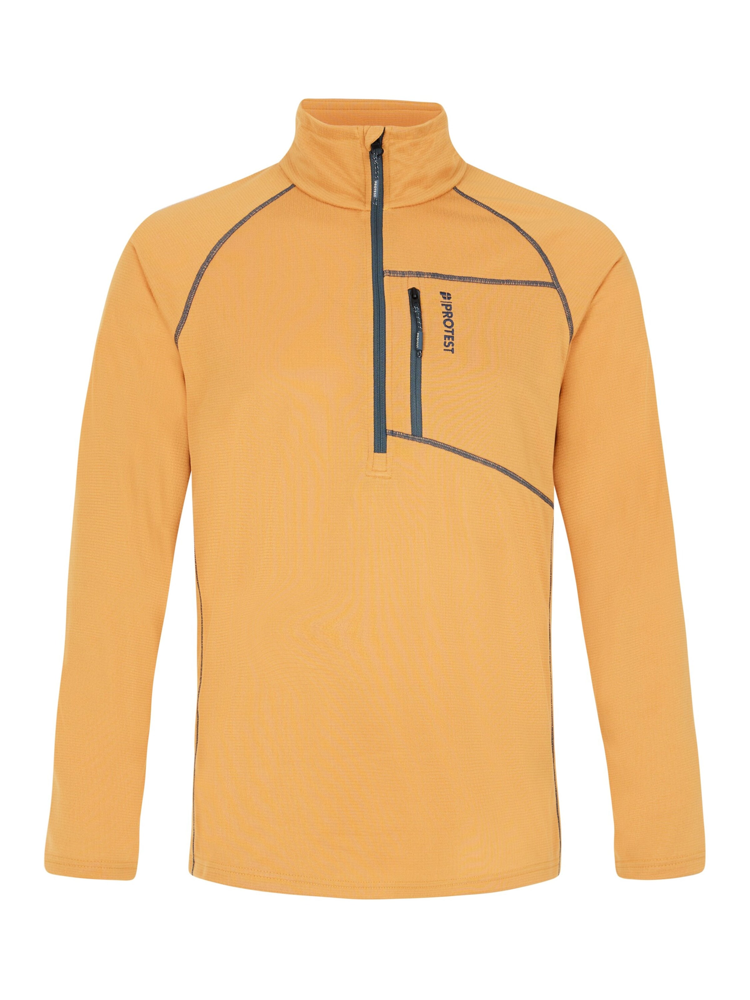 PROTEST Sports sweatshirt 'PRTKODY' in Yellow: front