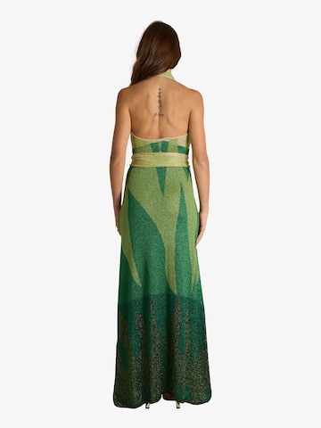 Robes en maille AKEP en vert