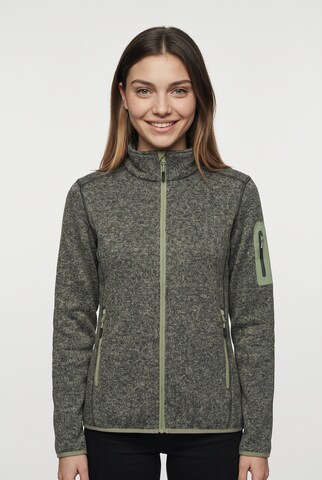 CMP Fleece Jacket in Green: front