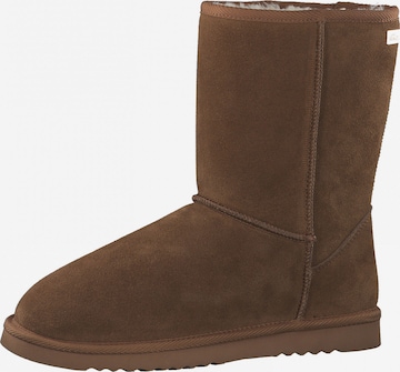 s.Oliver Boots in Brown: front