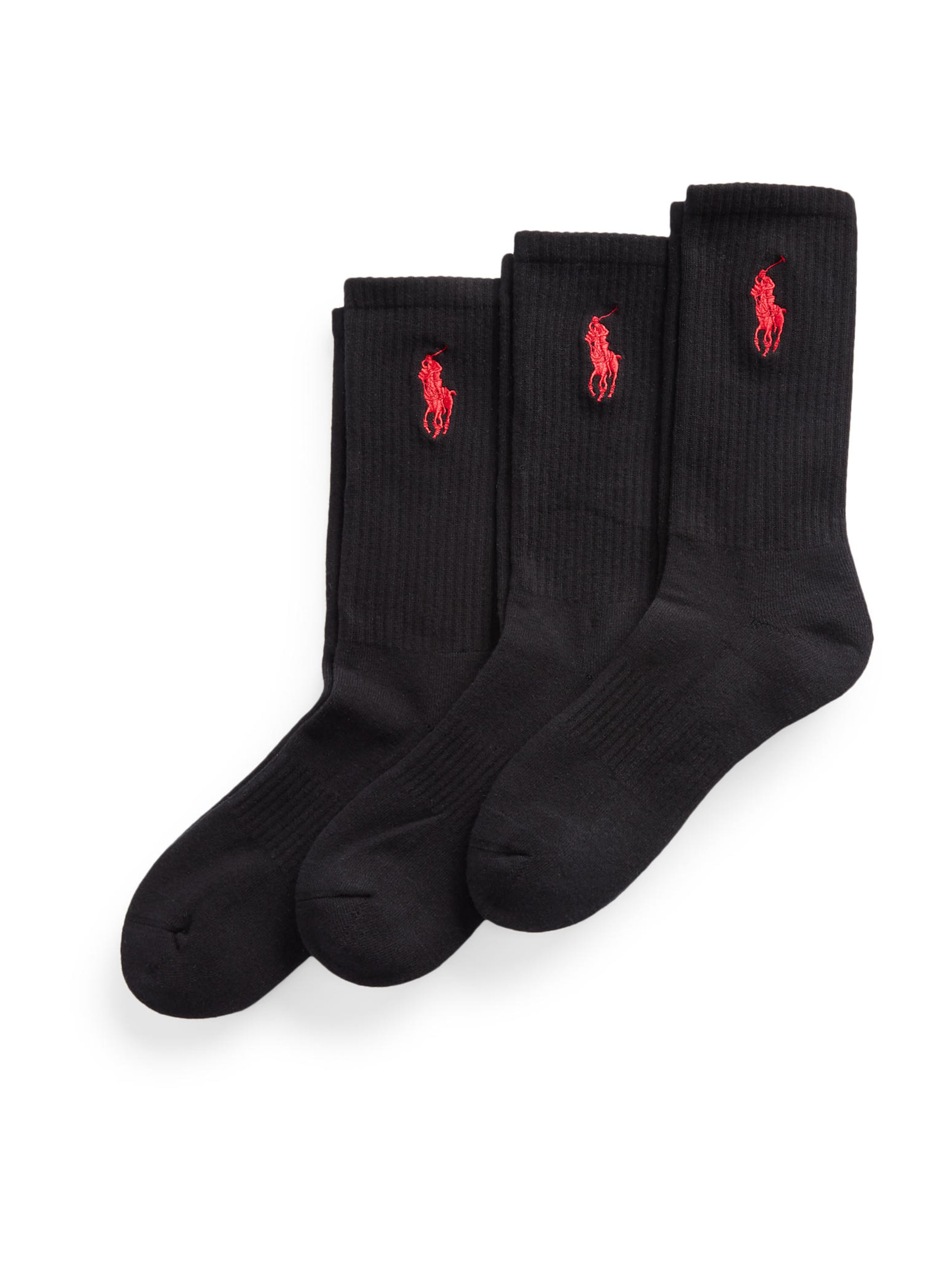 Polo Ralph Lauren Chaussettes en 41-46 en noir, Vue avec produit