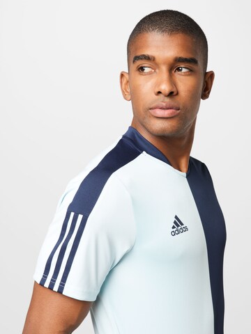 Maillot 'Tiro Half & Half' ADIDAS SPORTSWEAR en bleu