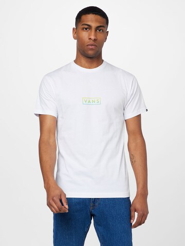 T-Shirt VANS en blanc : devant