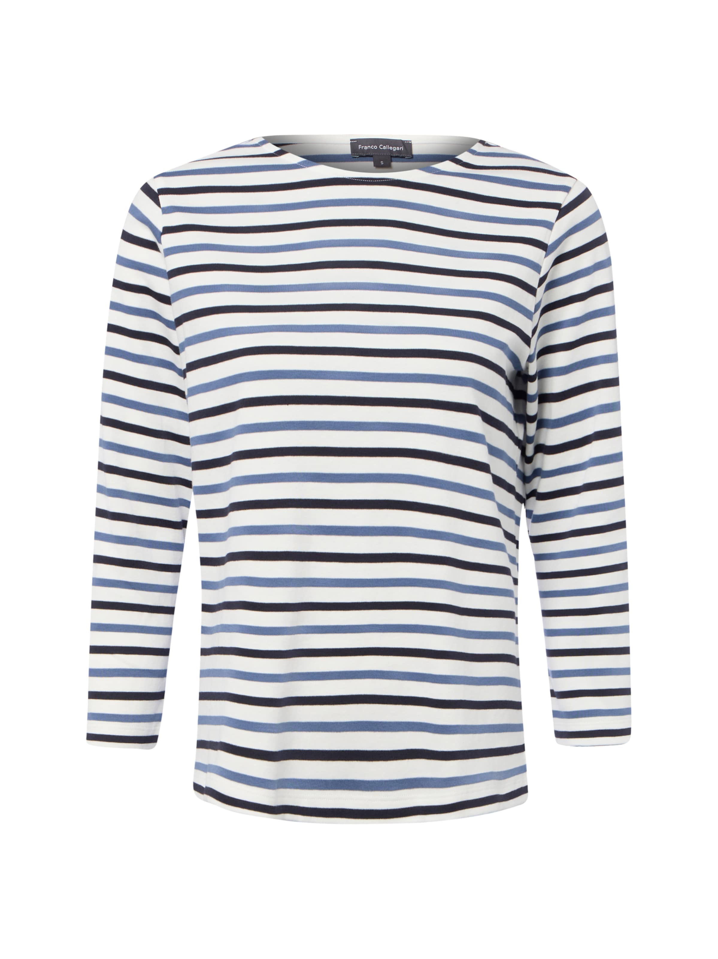 Franco Callegari Shirt in Weiß: Vorderseite