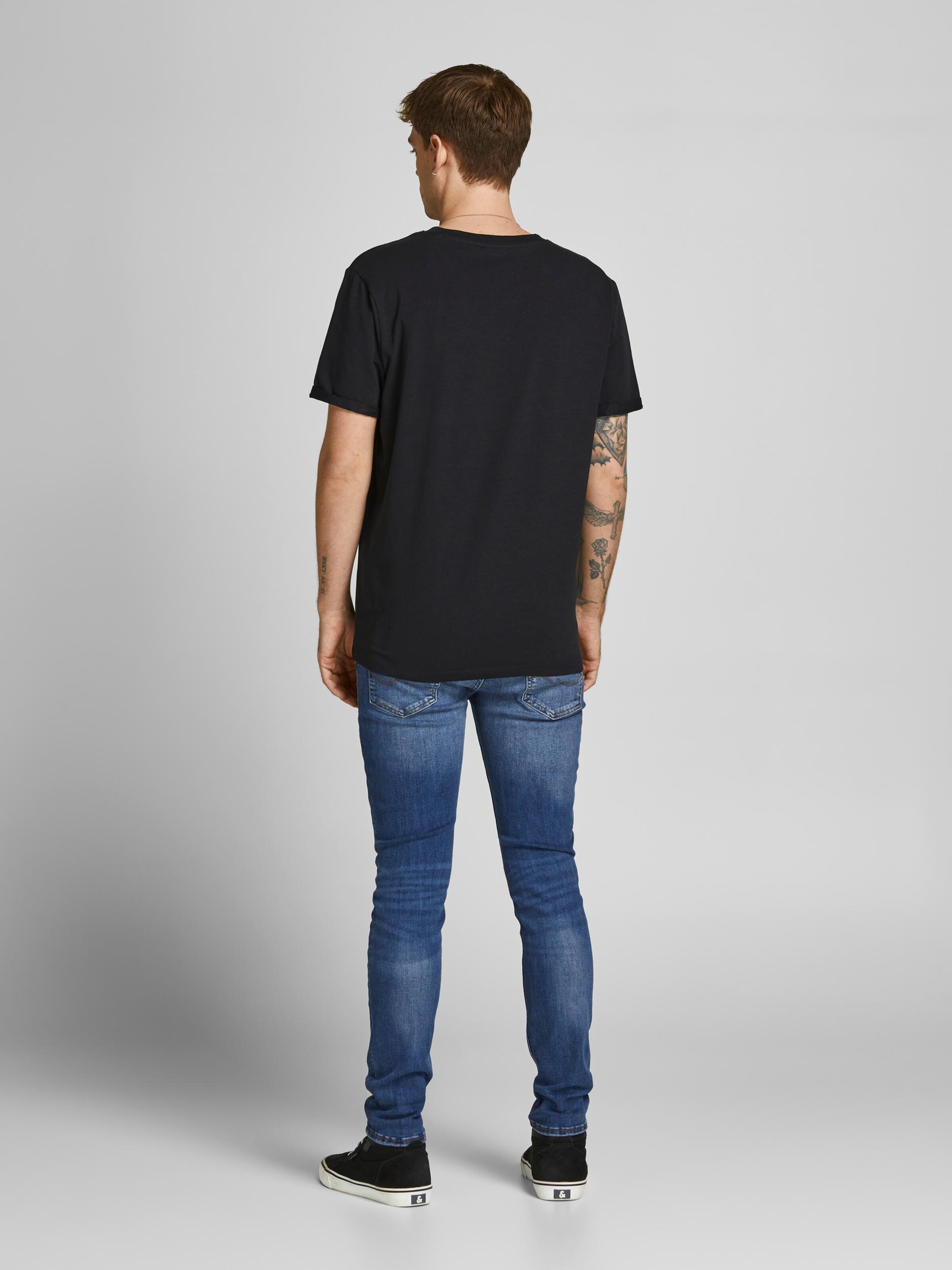 Männer Jeans JACK & JONES Jeans 'LIAM' in Marine, Hellblau - KE50703 Männer Jeans JACK & JONES Jeans 'LIAM' in Marine, Hellblau - KE50703