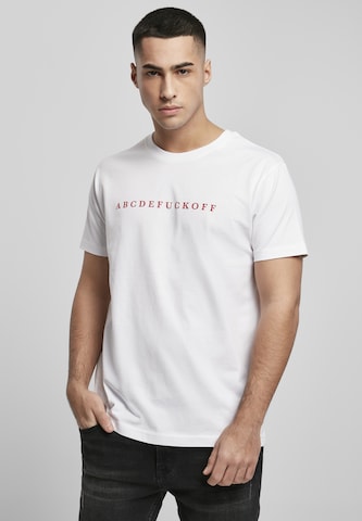 Mister Tee Bluser & t-shirts 'ABC' i hvid: forside