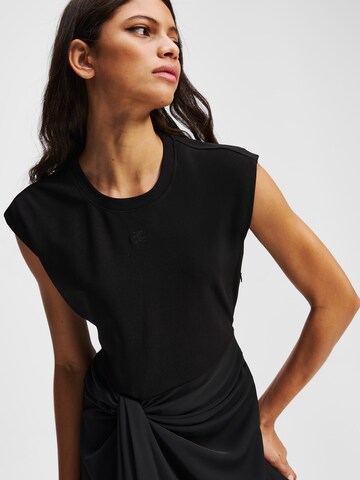 Karl Lagerfeld Jurk in Zwart