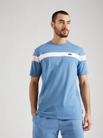 ELLESSE - Camisa 'Caserio' em azul: frente