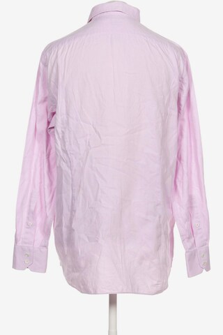 Van Laack Button Up Shirt in XL in Pink