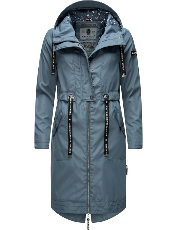 NAVAHOO Between-Seasons Parka ' Josinaa ' in Pastel Blue