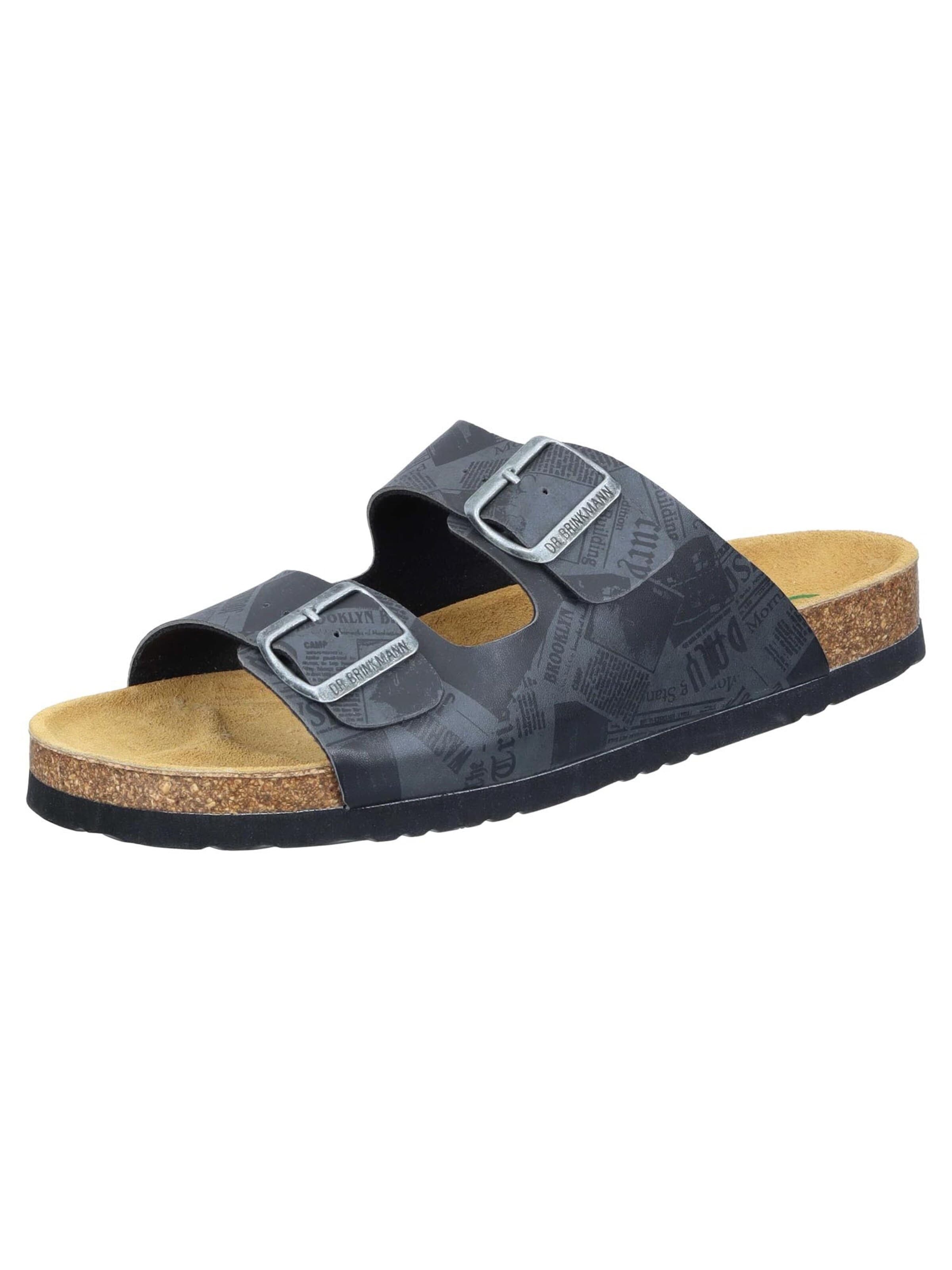 DR. BRINKMANN Mules 'Bonillo' in Grey