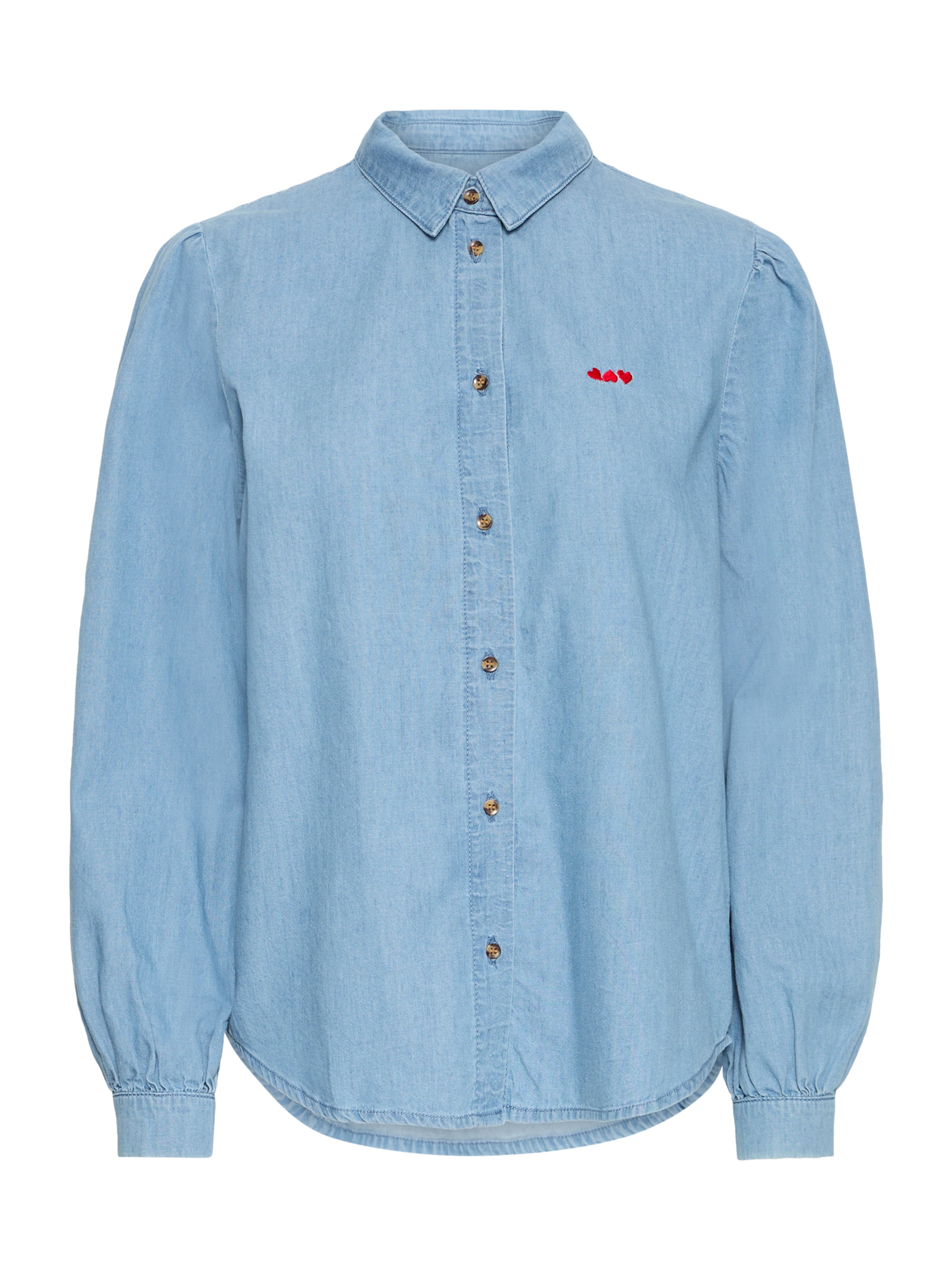 ICHI Bluse 'IHBARCY' in Blau: Vorderseite