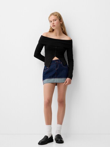Bershka Shirt in Black