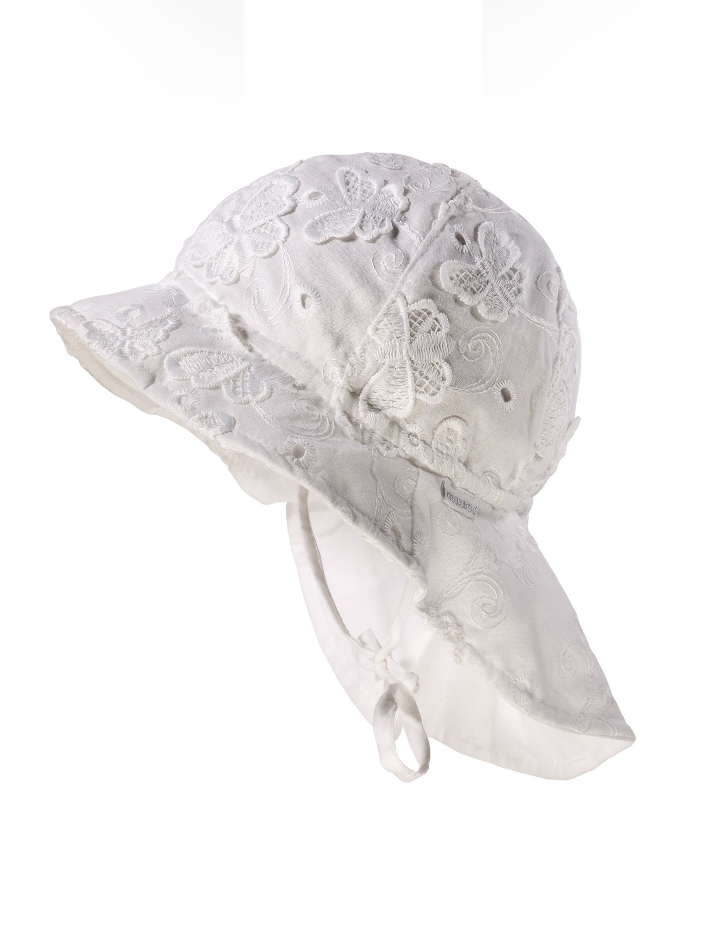 MAXIMO Hat in White: front