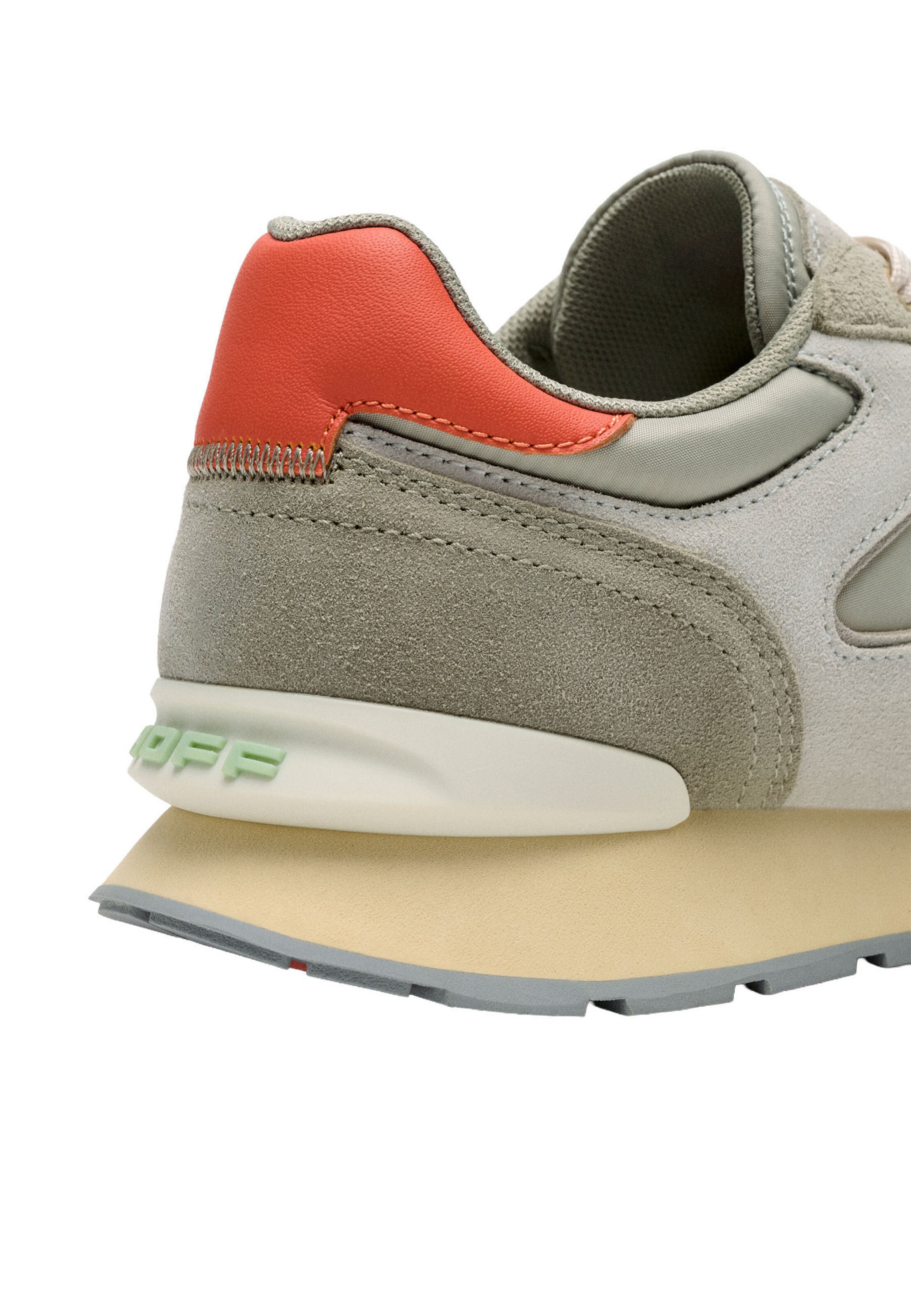 HOFF Sneakers laag 'City Retro' in Groen