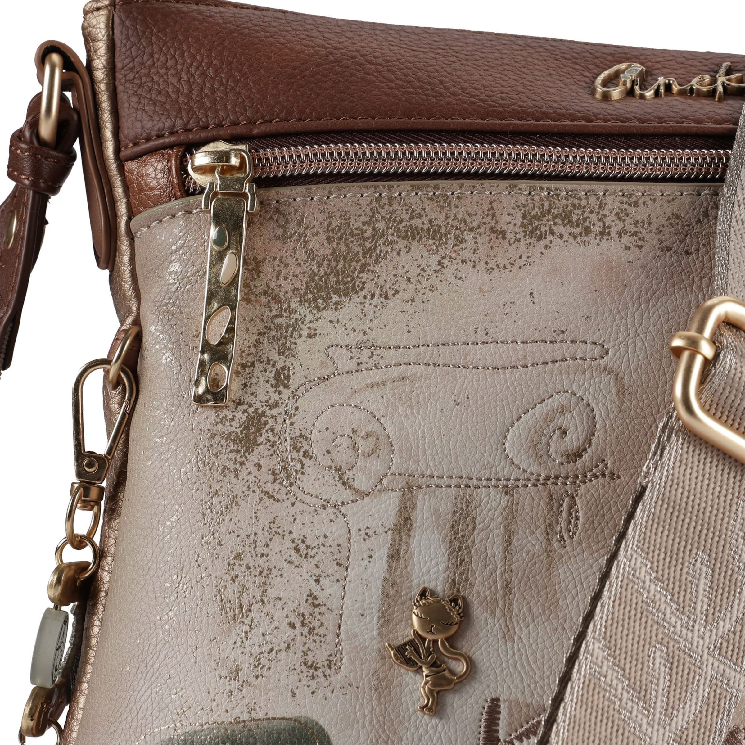 Anekke Umhängetasche 'Muse' in Braun