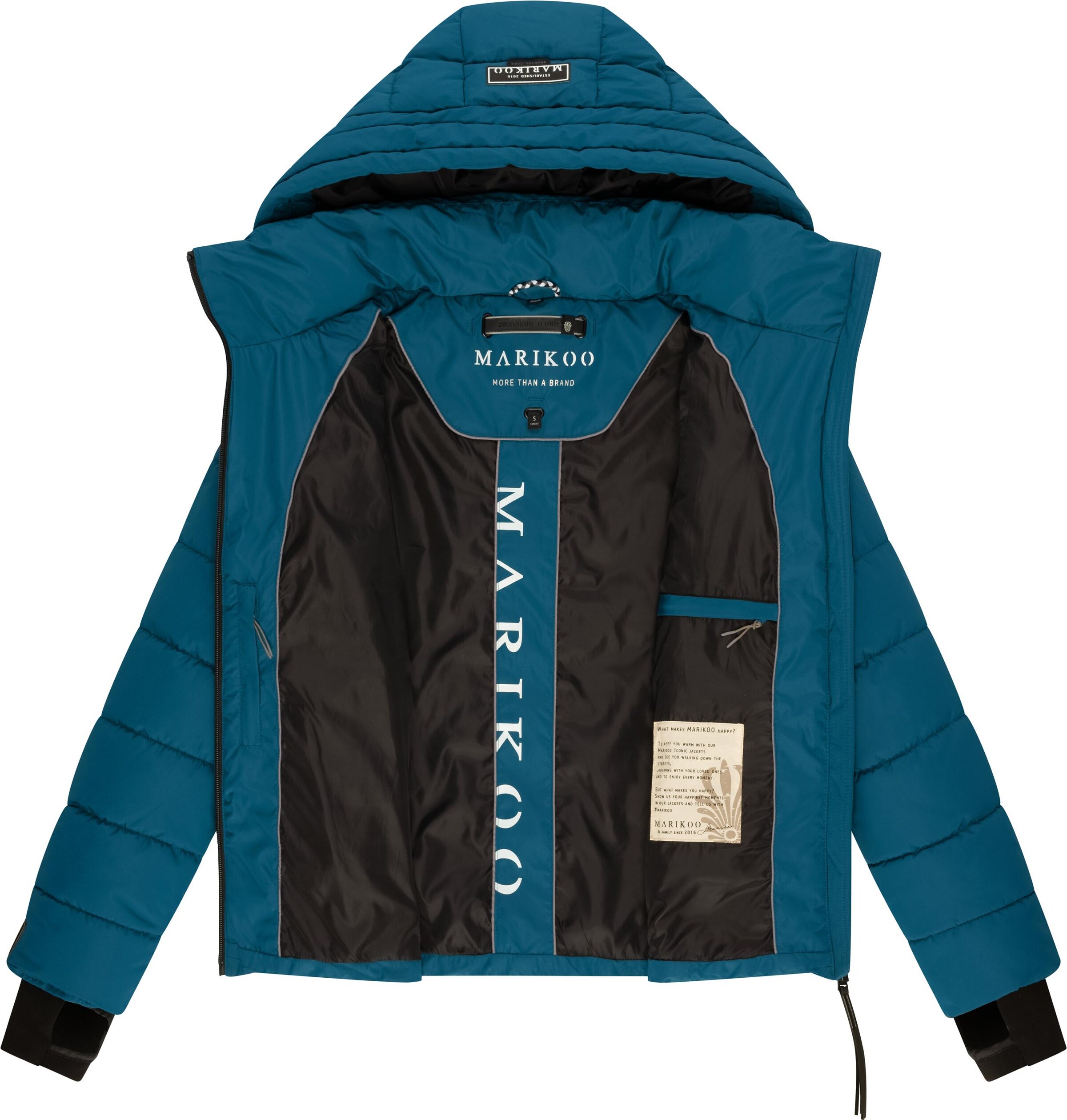 MARIKOO Winter jacket in Blue
