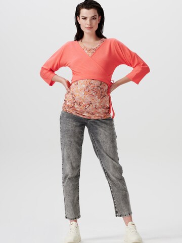 Supermom Knit cardigan 'Foscoe' in Red: front