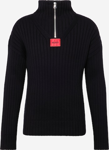 HUGO Red Sweater 'Sib' in Black: front