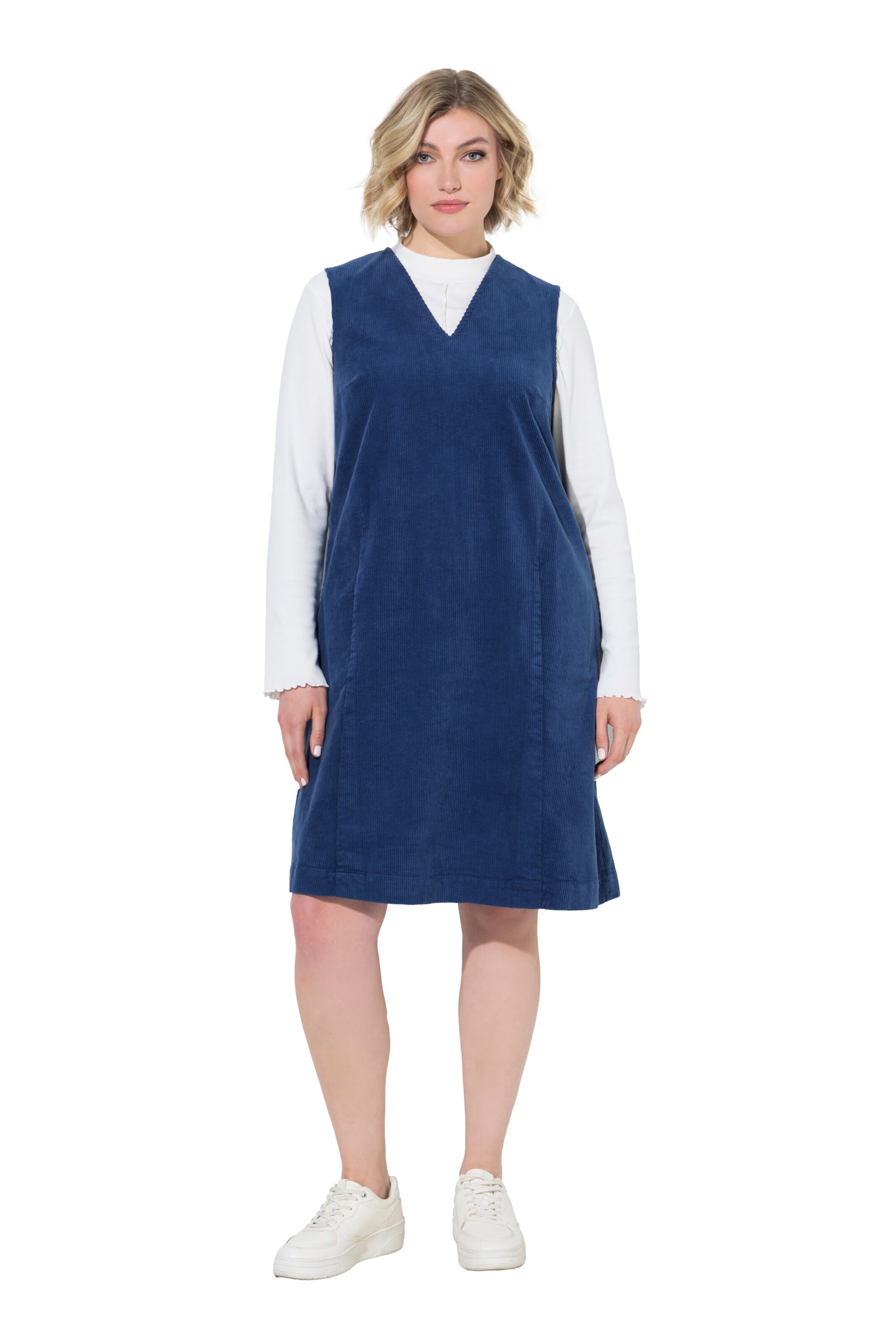 Ulla Popken Dress in Blue: front
