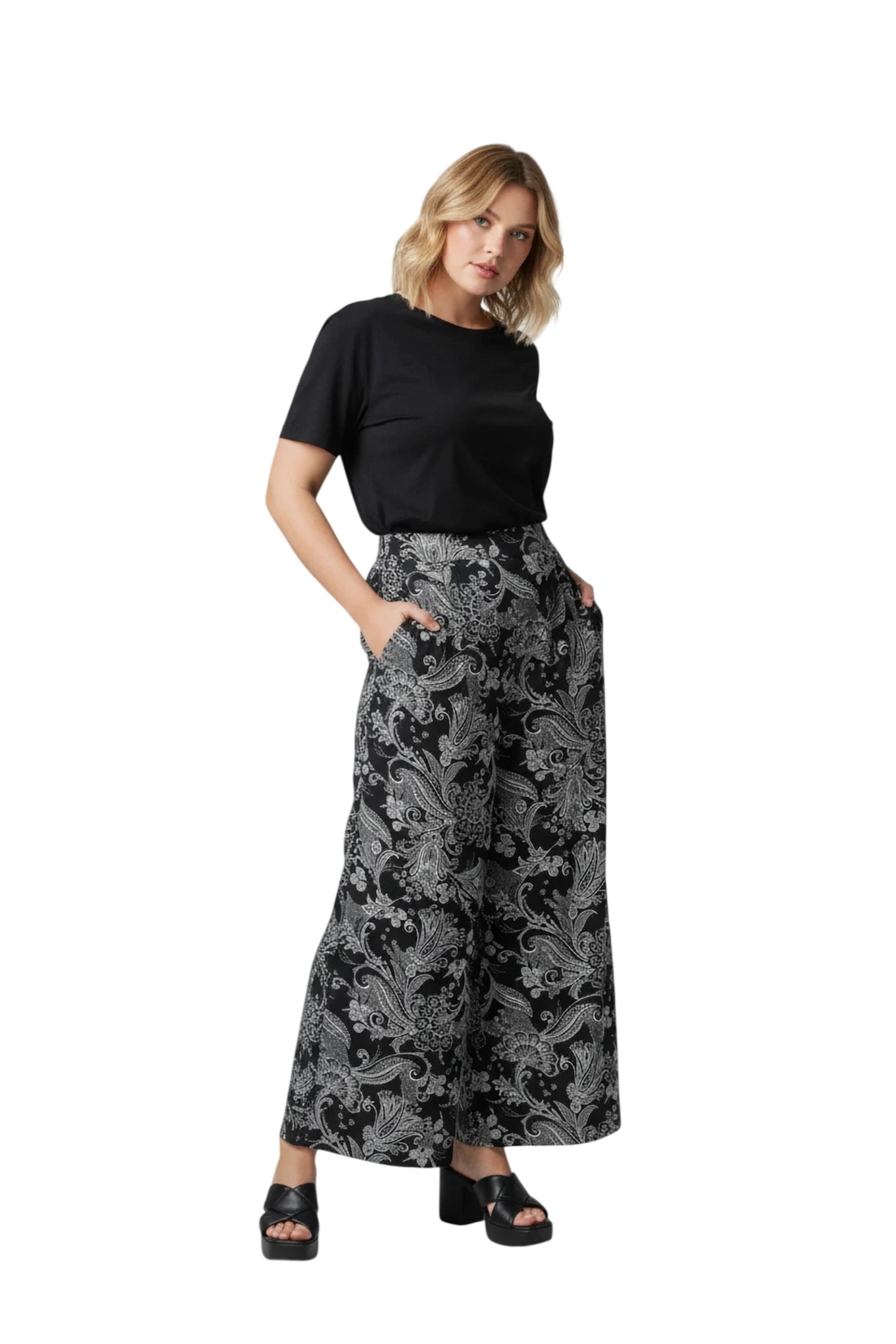 Shape Of You Wide leg Trousers in Black