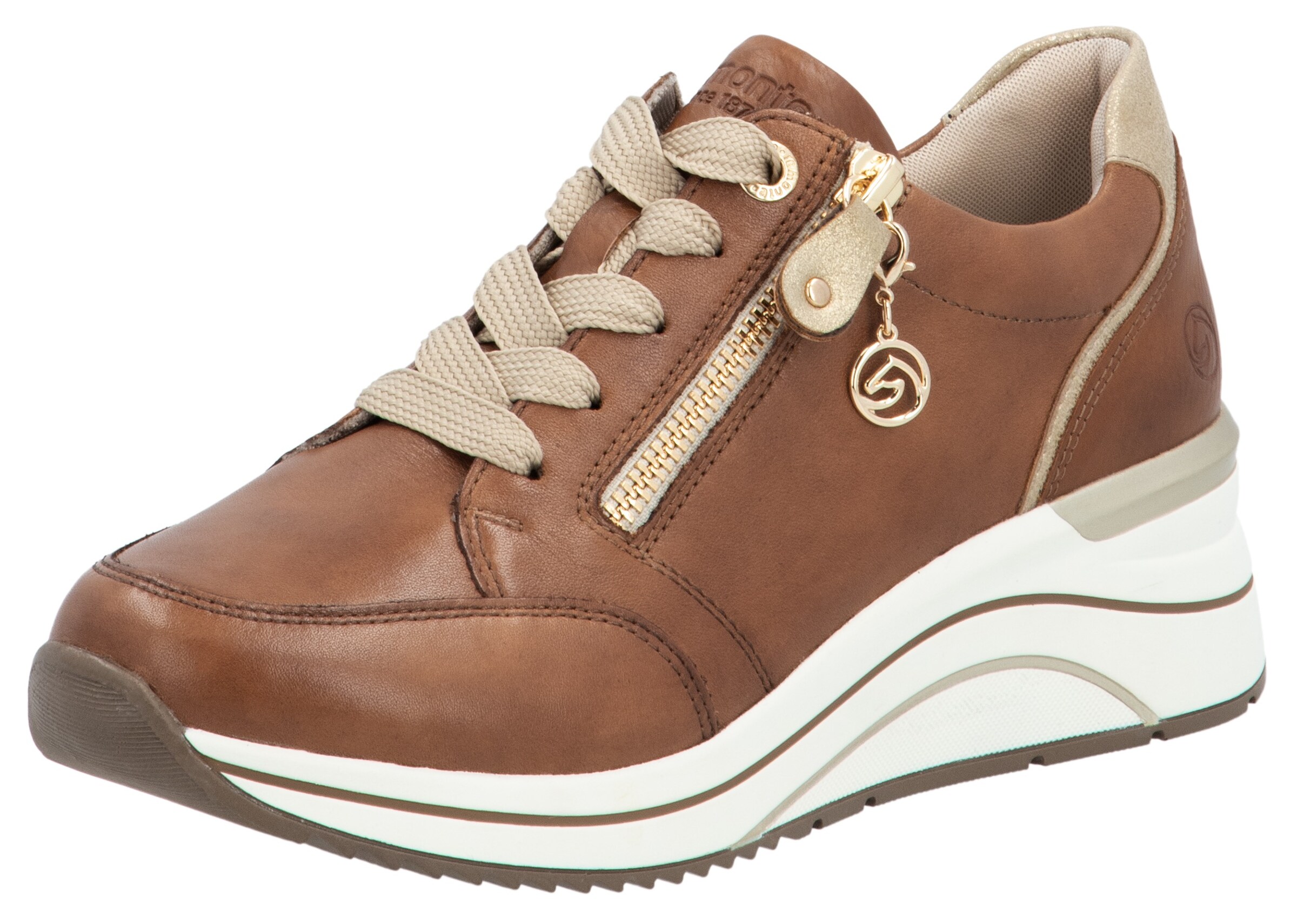 REMONTE Sneakers in Brown: front