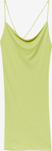 Pull&Bear Letné šaty - Zelená: predná strana