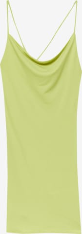 Robe d’été Pull&Bear en vert : devant